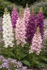 Verbascum phoeniceum sau Lumanarica multicolora la ghiveci P9, H 5-10 cm